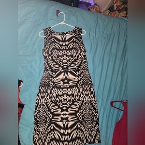 Calvin Klein  size 8 pattern women dress
